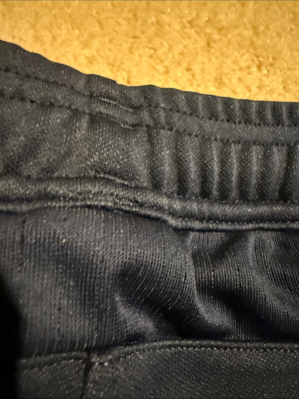 adidas Navy Track Pants with White Logo - Picture 13 of 13
